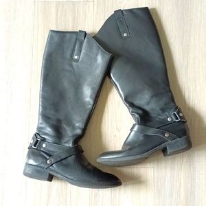 Liz Claiborne leather riding boots size 8